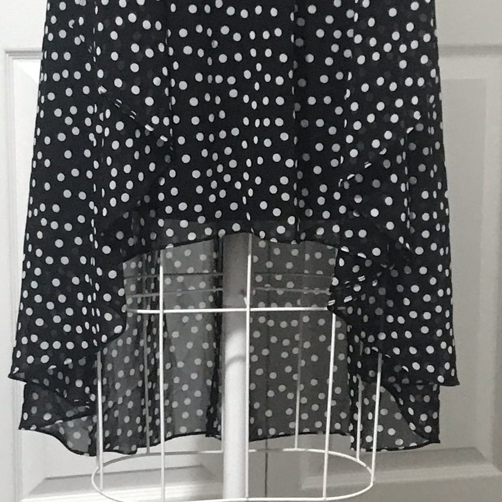 White house Black market polka dot dress size 4 - Picture 10 of 15